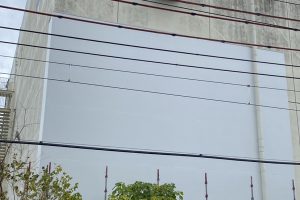 東京都立川市倉庫外壁断熱塗装工事